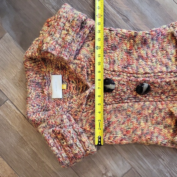 Rare Anthro Leifsdottir Long Sleeve Button Front Wool Blend Cardigan, XXS/XS - Picture 6 of 16